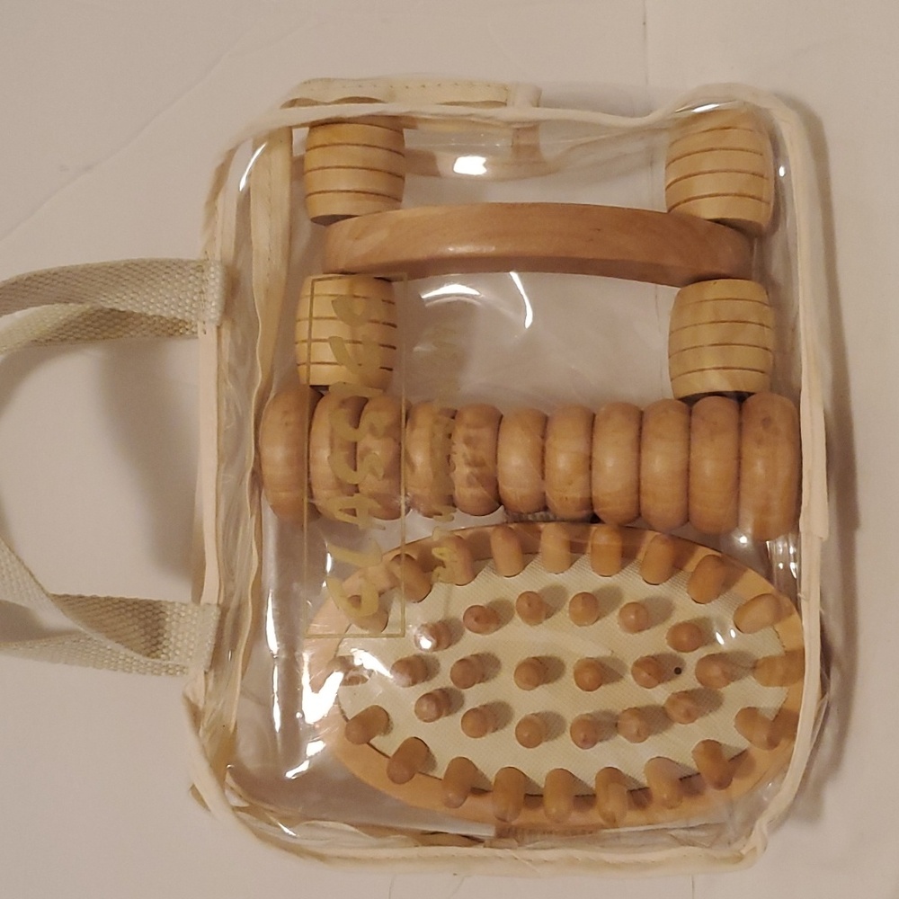 Classic Wooden Beauty Massage Set